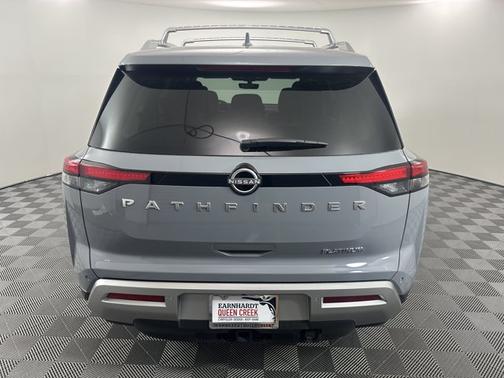 Boulder Gray Pearl 2025 Nissan Pathfinder Platinum