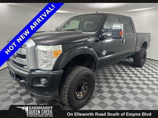 Shadow Black 2016 Ford F-250 Platinum