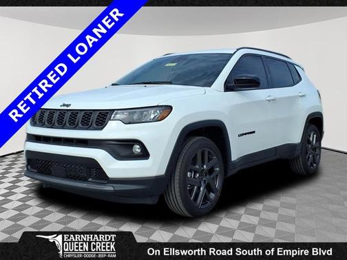 Bright White Clearcoat 2026 Jeep Compass Latitude Altitude