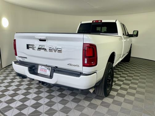 Bright White Clearcoat 2025 RAM 3500 Laramie