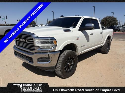 Pearl White 2020 RAM 2500 Laramie