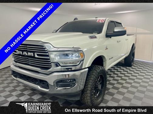 Pearl White 2020 RAM 2500 Laramie