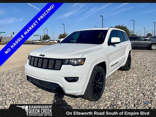 Bright White Clearcoat 2019 Jeep Grand Cherokee Altitude