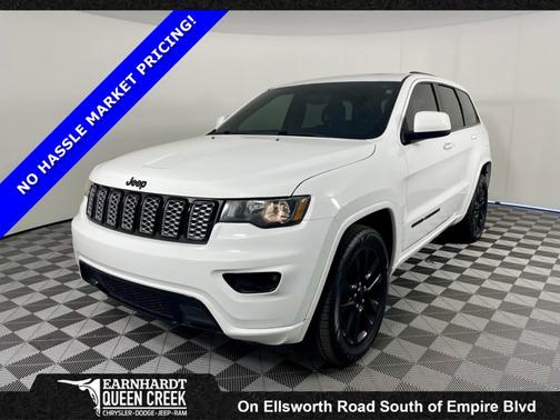 Bright White Clearcoat 2019 Jeep Grand Cherokee Altitude