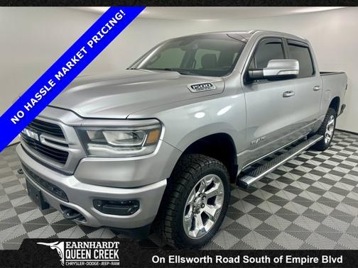 Billet Silver Metallic Clearcoat 2019 RAM 1500 Big Horn