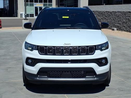 Bright White Clearcoat 2026 Jeep Compass Limited Altitude