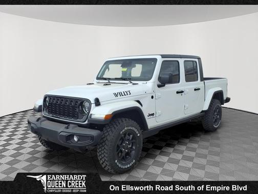 Bright White Clearcoat 2026 Jeep Gladiator Willys