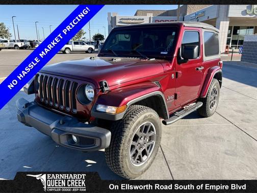 Snazzberry Pearlcoat 2021 Jeep Wrangler 80th Anniversary