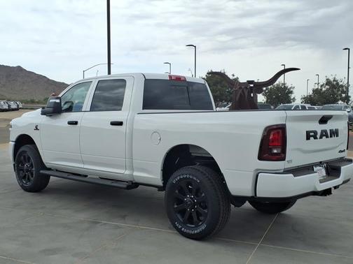Bright White Clearcoat 2026 RAM 2500 Black Express