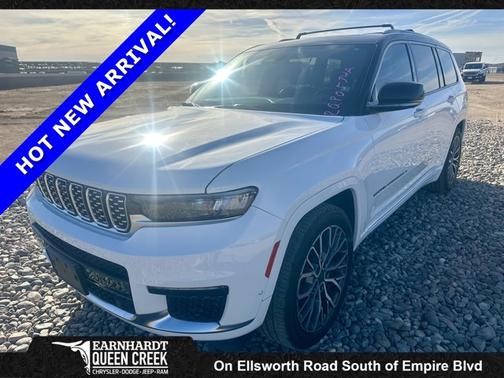 Bright White Clearcoat 2022 Jeep Grand Cherokee L Summit Reserve