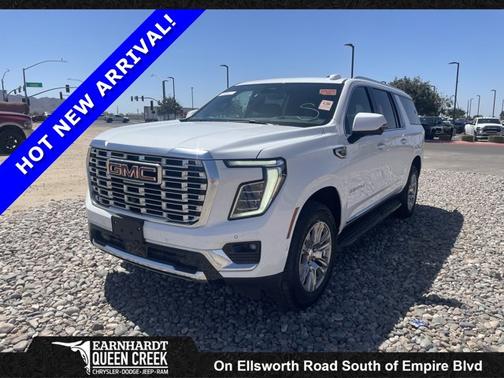 Summit White 2025 GMC Yukon XL Denali