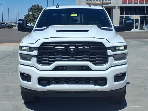 Bright White Clearcoat 2026 RAM 2500 Black Express