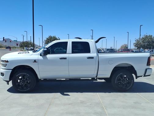 Bright White Clearcoat 2026 RAM 2500 Black Express