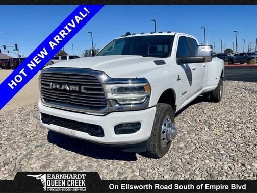 Bright White Clearcoat 2024 RAM 3500 Laramie