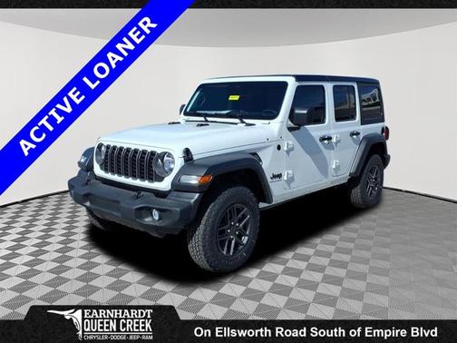 Bright White Clearcoat 2026 Jeep Wrangler Sport S