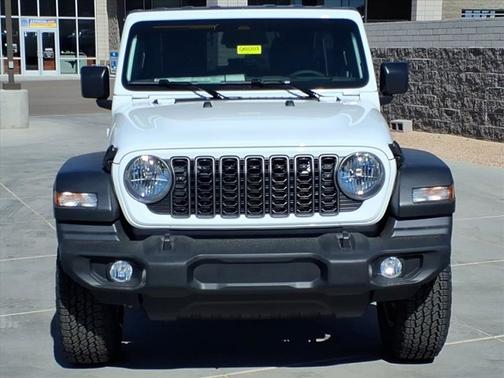 Bright White Clearcoat 2026 Jeep Wrangler Sport S
