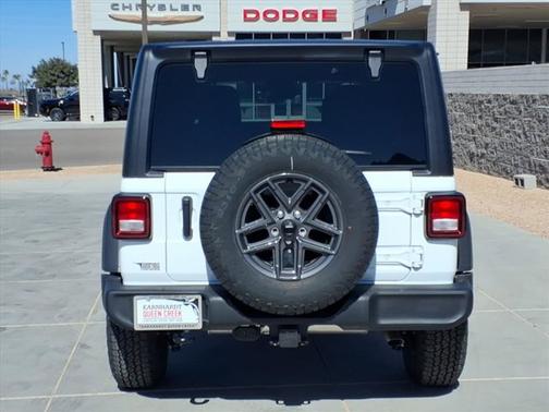Bright White Clearcoat 2026 Jeep Wrangler Sport S