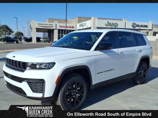 Bright White Clearcoat 2026 Jeep Grand Cherokee L Laredo Altitude