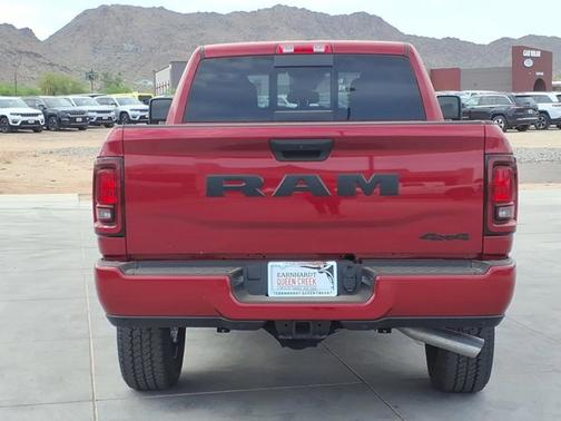 Molten Red Pearlcoat 2026 RAM 2500 Black Express