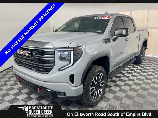 Thunderstorm Gray 2024 GMC Sierra 1500 AT4