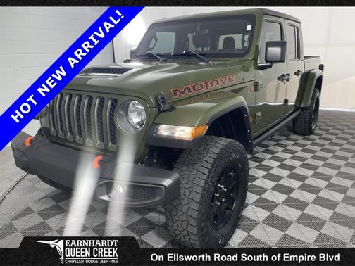 Sarge Green Clearcoat 2023 Jeep Gladiator Mojave