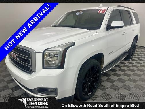 Summit White 2018 GMC Yukon SLT