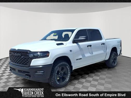 Bright White Clearcoat 2026 RAM 1500 Warlock
