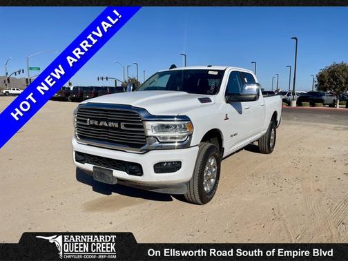Bright White Clearcoat 2024 RAM 2500 Laramie
