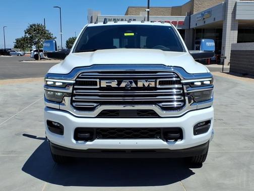 Bright White Clearcoat 2026 RAM 3500 Laramie