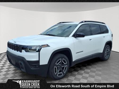 Bright White Clearcoat 2026 Jeep Cherokee Laredo