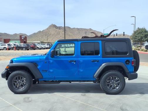 Hydro Blue Pearlcoat 2026 Jeep Wrangler Sport S