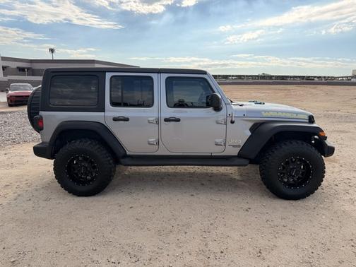 Billet Silver Metallic Clearcoat 2018 Jeep Wrangler Unlimited Sport