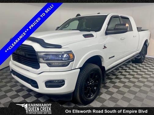 Bright White Clearcoat 2021 RAM 2500 Laramie