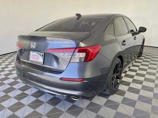 Meteorite Gray Metallic 2022 Honda Civic Sport