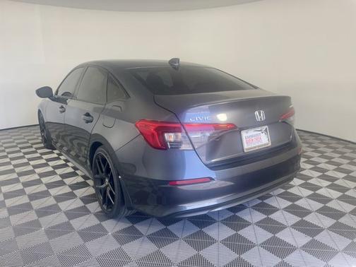 Meteorite Gray Metallic 2022 Honda Civic Sport