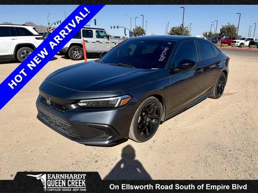 Meteorite Gray Metallic 2022 Honda Civic Sport