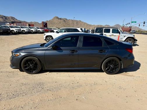 Meteorite Gray Metallic 2022 Honda Civic Sport