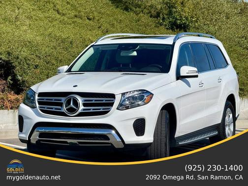 White 2017 Mercedes-Benz GLS 450 4MATIC