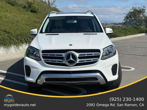 White 2017 Mercedes-Benz GLS 450 4MATIC