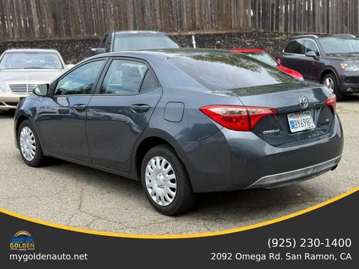 Galactic Aqua Mica 2019 Toyota Corolla LE