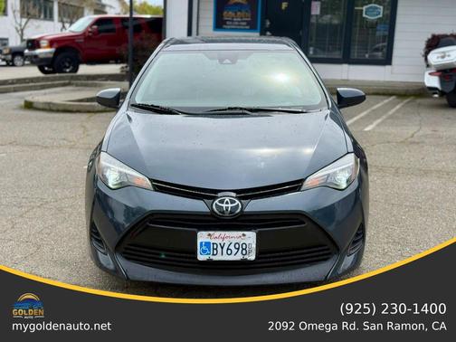 Galactic Aqua Mica 2019 Toyota Corolla LE