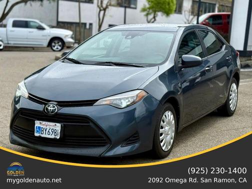 Galactic Aqua Mica 2019 Toyota Corolla LE