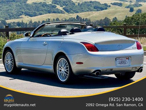 Millennium Silver Metallic 2002 Lexus SC 430 Base