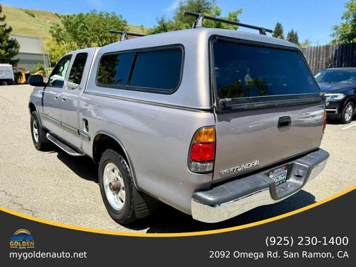 Thunder Gray Metallic 2002 Toyota Tundra SR5