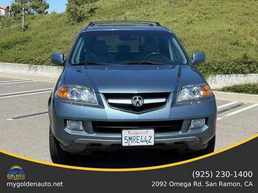 Blue 2005 Acura MDX Touring