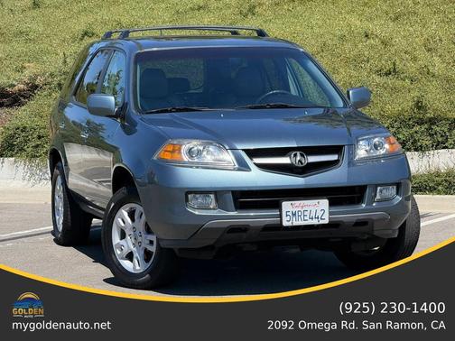Blue 2005 Acura MDX Touring