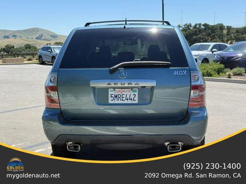 Blue 2005 Acura MDX Touring