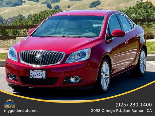 Crystal Red Tintcoat 2012 Buick Verano Convenience
