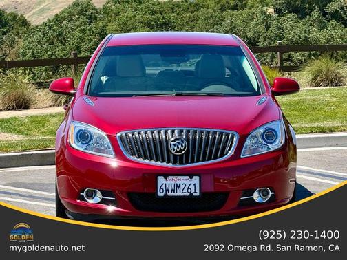 Crystal Red Tintcoat 2012 Buick Verano Convenience