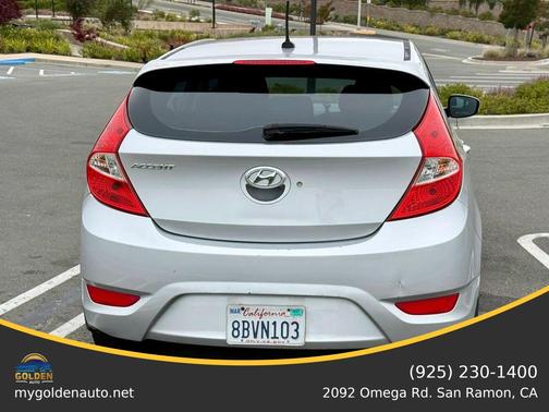 Ironman Silver Metallic 2013 Hyundai Accent SE